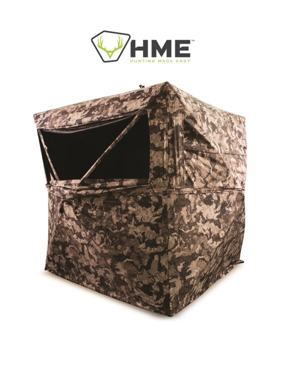HME 3-PERSON GROUND BLIND CERVIDAE CAMO