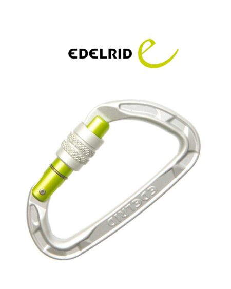 Edelrid Pure Screw Carabiner - Silver