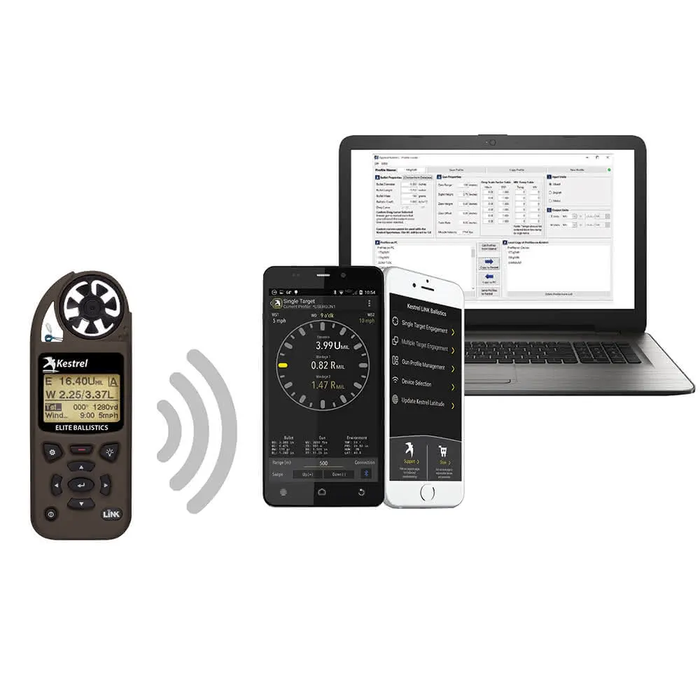 Kestrel 5700 Elite Weather Meter with Applied Ballistics and LiNK - Image 18